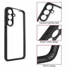 For Samsung Galaxy S25 FE 5G Frosted TPU + Transparent PC Phone Case - 3