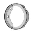 For Huawei Watch GT 5 41mm Half Coverage Hollow TPU Watch Protective Case(Transparent Black) - 1