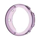 For Huawei Watch GT 5 41mm Half Coverage Hollow TPU Watch Protective Case(Transparent Purple) - 1