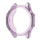 For Huawei Watch GT 5 46mm Half Coverage Hollow TPU Watch Protective Case(Transparent Purple) - 1