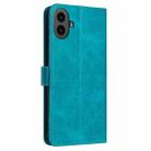 For Nothing CMF Phone 1 Solid Calf Texture Flip Leather Phone Case(Green) - 3