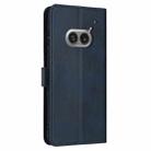 For Nothing Phone 2a / 2a Plus Solid Calf Texture Flip Leather Phone Case(Dark Blue) - 3