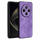 For Xiaomi Poco C75 AZNS 3D Embossed Skin Feel Phone Case(Purple) - 1