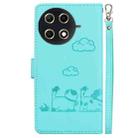 For Tecno Camon 30S / Camon 30S Pro Cute Cats RFID Leather Phone Case(Green) - 3