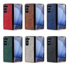 For Samsung Galaxy Z Fold6 Integrated Cloud Dragon Pattern Fold Phone Case(Blue) - 2