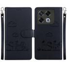 For Infinix GT 20 Pro 5G Cute Cats RFID Leather Phone Case(Black) - 1