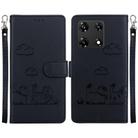 For Infinix Note 30 Pro Cute Cats RFID Leather Phone Case(Black) - 1