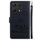 For Infinix Note 30 Pro Cute Cats RFID Leather Phone Case(Black) - 3