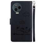 For Infinix Note 12 Pro 4G / Note 12 Cute Cats RFID Leather Phone Case(Black) - 3