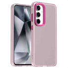 For Samsung Galaxy S24 FE 5G Candy PC Hybrid TPU Shockproof Phone Case(Red) - 1