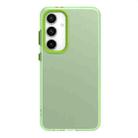 For Samsung Galaxy S24 FE 5G Candy PC Hybrid TPU Shockproof Phone Case(Green) - 2