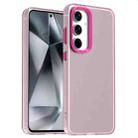 For Samsung Galaxy S23 FE 5G Candy PC Hybrid TPU Shockproof Phone Case(Red) - 1