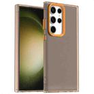 For Samsung Galaxy S23 Ultra 5G Candy PC Hybrid TPU Shockproof Phone Case(Orange) - 1