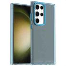 For Samsung Galaxy S23 Ultra 5G Candy PC Hybrid TPU Shockproof Phone Case(Blue) - 1