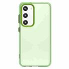 For Samsung Galaxy S23+ 5G Candy PC Hybrid TPU Shockproof Phone Case(Green) - 2