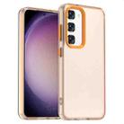 For Samsung Galaxy S23 5G Candy PC Hybrid TPU Shockproof Phone Case(Orange) - 1