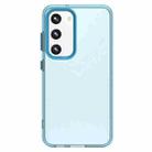 For Samsung Galaxy S23 5G Candy PC Hybrid TPU Shockproof Phone Case(Blue) - 2