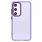 For Samsung Galaxy S23 5G Candy PC Hybrid TPU Shockproof Phone Case(Purple) - 2
