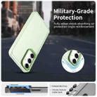 For Samsung Galaxy S25 5G Candy PC Hybrid TPU Shockproof Phone Case(Green) - 2
