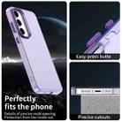 For Samsung Galaxy S25+ 5G Candy PC Hybrid TPU Shockproof Phone Case(Purple) - 3