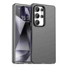 For Samsung Galaxy S25 Ultra 5G Candy PC Hybrid TPU Shockproof Phone Case(Black) - 1