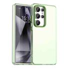 For Samsung Galaxy S25 Ultra 5G Candy PC Hybrid TPU Shockproof Phone Case(Green) - 1