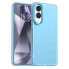 For Samsung Galaxy S25 Edge 5G Candy PC Hybrid TPU Shockproof Phone Case(Blue) - 1