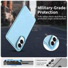 For Samsung Galaxy S25 Edge 5G Candy PC Hybrid TPU Shockproof Phone Case(Blue) - 2