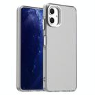 For Samsung Galaxy A06 4G Candy PC Hybrid TPU Shockproof Phone Case(White) - 1