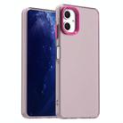 For Samsung Galaxy A06 4G Candy PC Hybrid TPU Shockproof Phone Case(Red) - 1