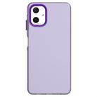 For Samsung Galaxy A06 4G Candy PC Hybrid TPU Shockproof Phone Case(Purple) - 2