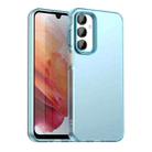 For Samsung Galaxy A35 5G Candy PC Hybrid TPU Shockproof Phone Case(Blue) - 1