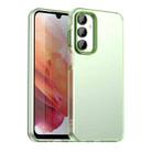 For Samsung Galaxy A35 5G Candy PC Hybrid TPU Shockproof Phone Case(Green) - 1