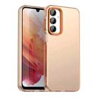 For Samsung Galaxy A55 5G Candy PC Hybrid TPU Shockproof Phone Case(Orange) - 1