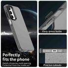 For Samsung Galaxy A55 5G Candy PC Hybrid TPU Shockproof Phone Case(Black) - 3