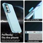 For Samsung Galaxy A55 5G Candy PC Hybrid TPU Shockproof Phone Case(Blue) - 3