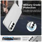 For Samsung Galaxy A15 5G Candy PC Hybrid TPU Shockproof Phone Case(White) - 2