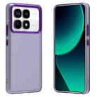 For Xiaomi 14T Candy PC Hybrid TPU Shockproof Phone Case(Purple) - 1