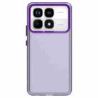 For Xiaomi 14T Candy PC Hybrid TPU Shockproof Phone Case(Purple) - 2