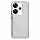 For Xiaomi Poco F6 5G Candy PC Hybrid TPU Shockproof Phone Case(White) - 2