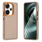 For Xiaomi Poco F6 5G Candy PC Hybrid TPU Shockproof Phone Case(Orange) - 1