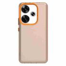 For Xiaomi Poco F6 5G Candy PC Hybrid TPU Shockproof Phone Case(Orange) - 2