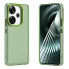 For Xiaomi Poco F6 5G Candy PC Hybrid TPU Shockproof Phone Case(Green) - 1