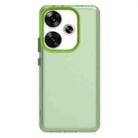 For Xiaomi Poco F6 5G Candy PC Hybrid TPU Shockproof Phone Case(Green) - 2