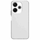 For Xiaomi Poco M6 4G Candy PC Hybrid TPU Shockproof Phone Case(White) - 2