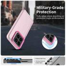 For Xiaomi 14 Candy PC Hybrid TPU Shockproof Phone Case(Red) - 2