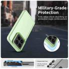 For Xiaomi 14 Candy PC Hybrid TPU Shockproof Phone Case(Green) - 2
