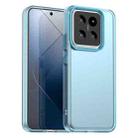 For Xiaomi 14 Pro Candy PC Hybrid TPU Shockproof Phone Case(Blue) - 1