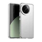 For Xiaomi 14 Civi Candy PC Hybrid TPU Shockproof Phone Case(White) - 1