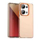 For Xiaomi Poco M6 Pro 4G Candy PC Hybrid TPU Shockproof Phone Case(Orange) - 1